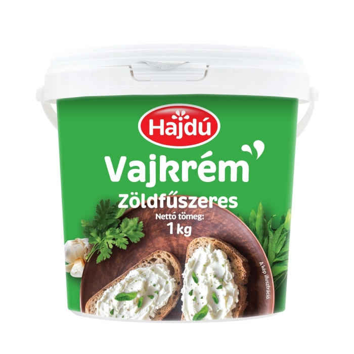 Hajdú zöldfűszeres vajkrém 20% 1kg