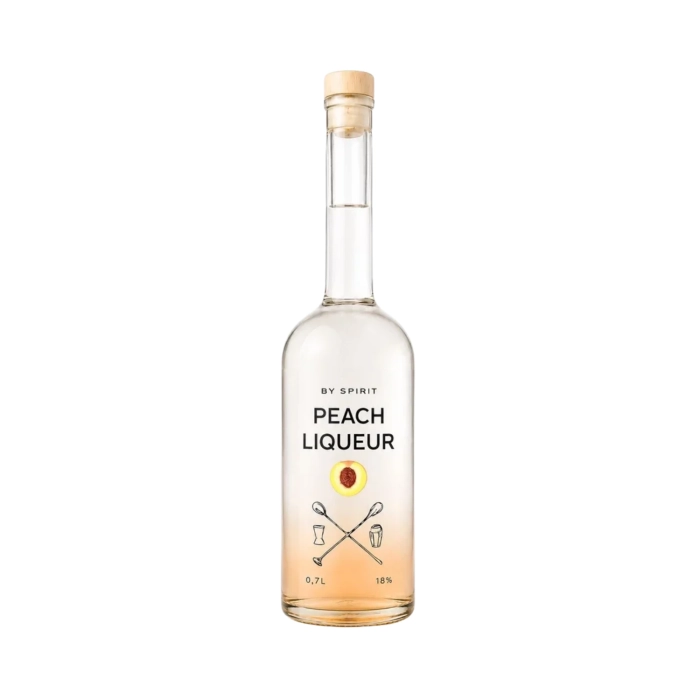 By Spirit - Peach likőr 18% 0,7l