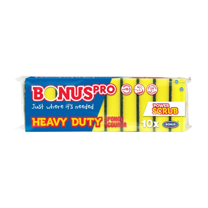 Bonus PRO HORECA mosogatószivacs 10db-os