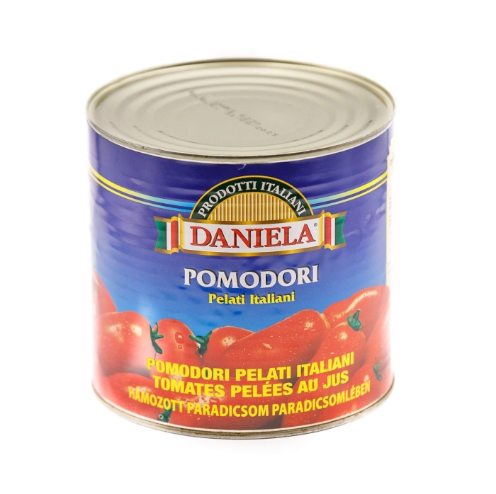 Hámozott egész paradicsom konzerv 2500g/1500g