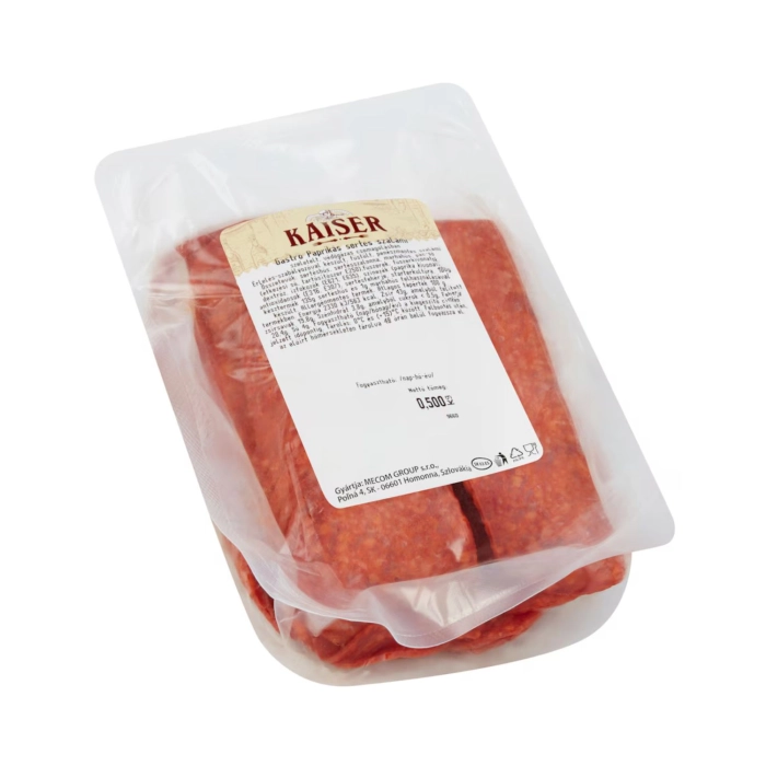 Kaiser sertés paprikás szalámi szeletelt 500g