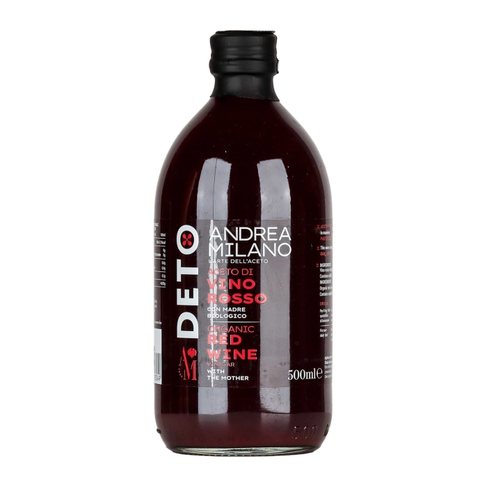 DETO Bio szűretlen vörösbor ecet "anyaecettel" 500ml