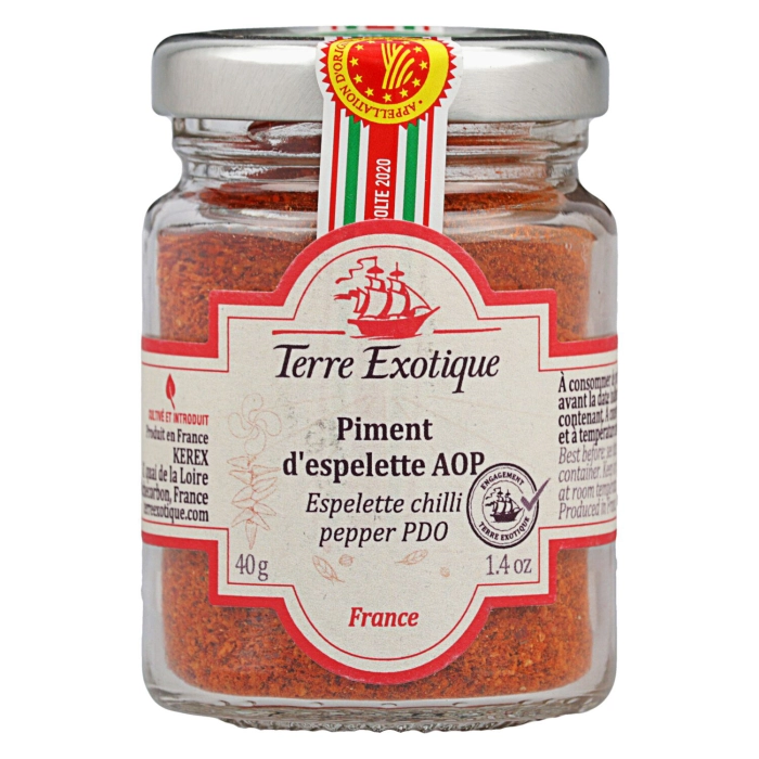 Terre Exotique espelette chilli paprika 40g