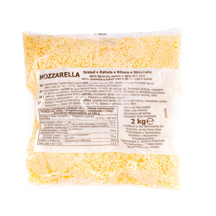 Royal Hollandia reszelt mozzarella 2kg