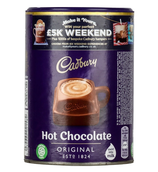 Cadbury forrócsokoládé 500g