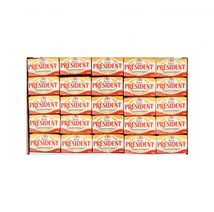 President minivaj 82% 8g 125 db/karton