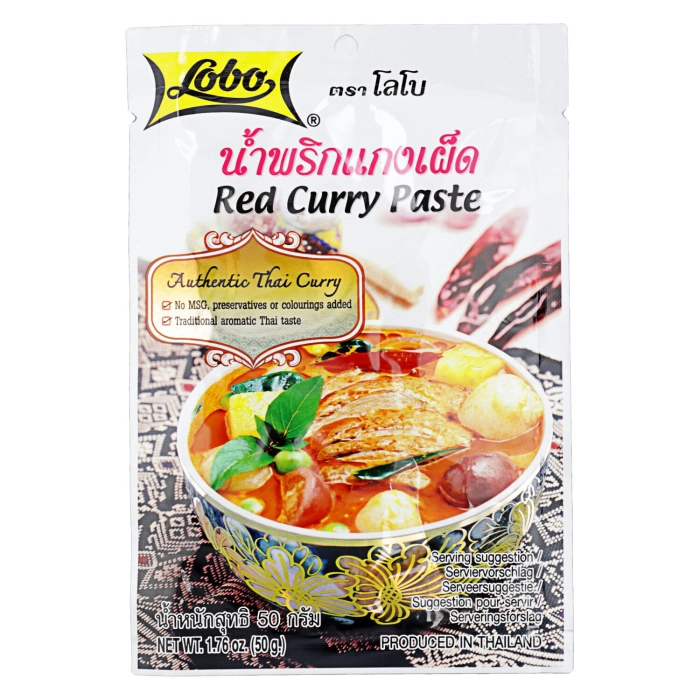 Lobo currypaszta piros 50g