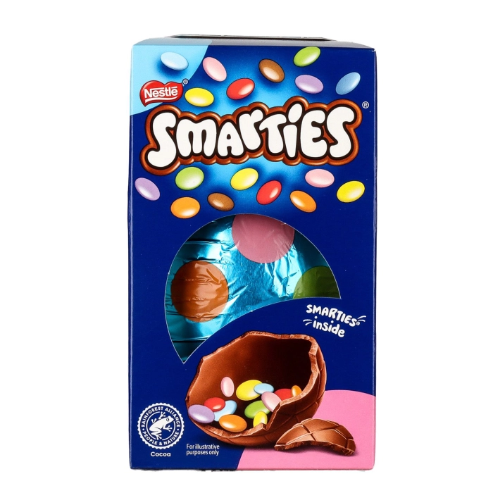 Nestlé Smarties tejcsokoládés cukordrazsé tejcsokoládé tojásban 100g