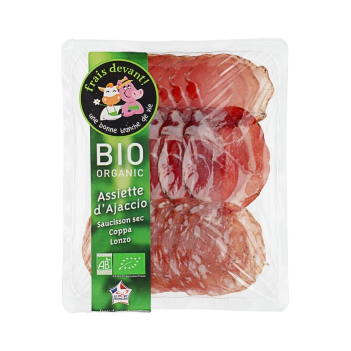 Frais Devant bio sonka-szalámi válogatás (szeletelt) 90g