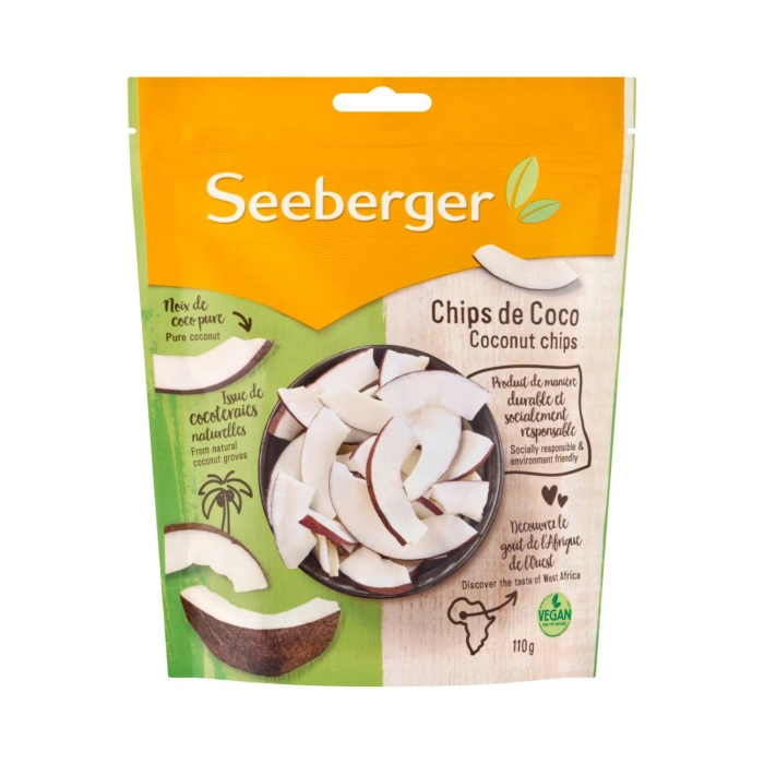 Seeberger kókusz chips 110g