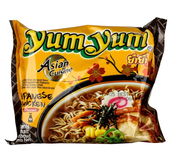 YumYum csirkés ízű japán fűszerezésű instant leves 60g