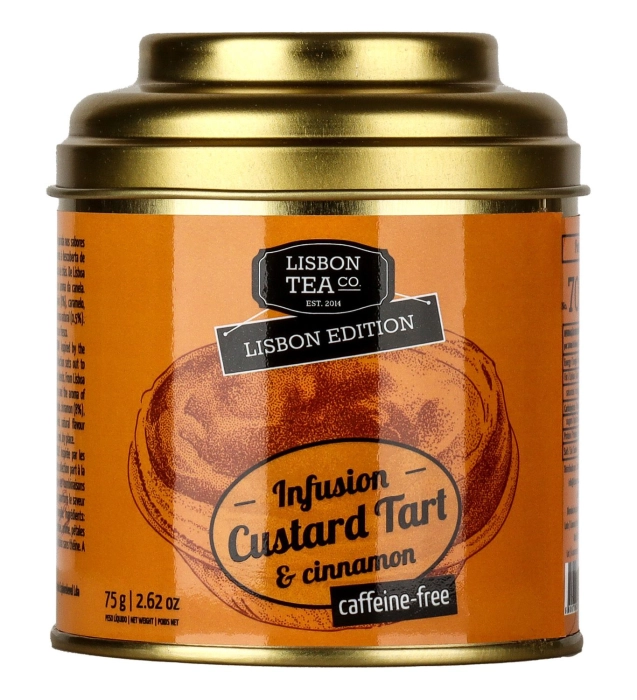 Lisbon tea fahéjas pudingtorta ízesítésű teakeverék (koffeinmentes) 75g
