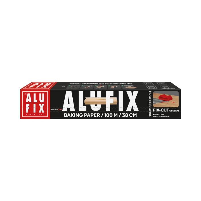 Alufix Prémium HORECA sütőpapír XXL vágóéllel dobozban 38cm/100m