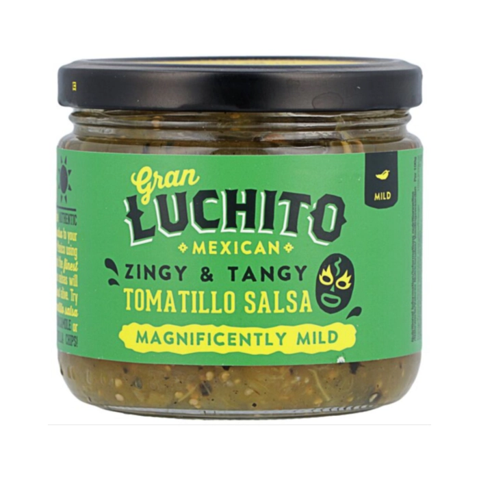 Gran Luchito enyhe tomatillo salsa szósz 300g