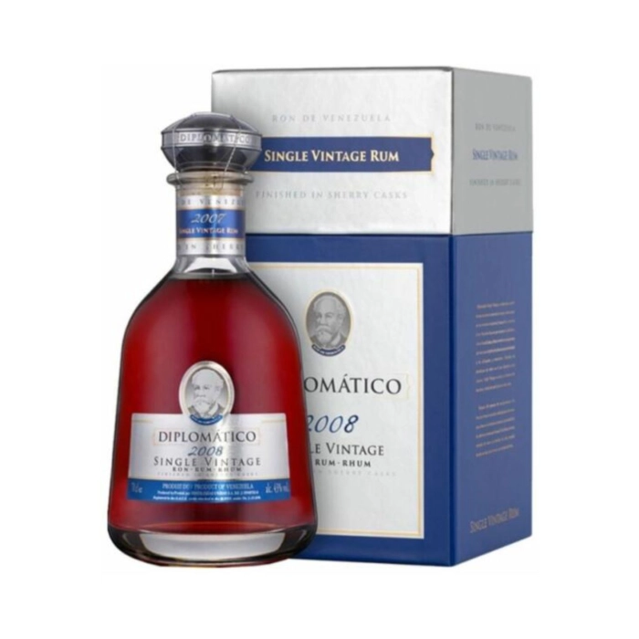 Diplomático Single Vintage 2008 rum 43% 0,7l