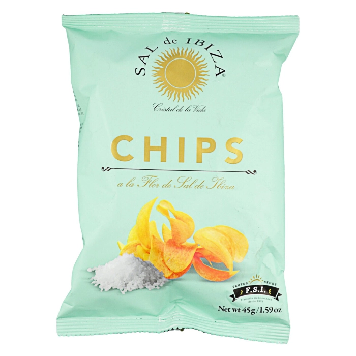 Sal de Ibiza tengeri sóvirágos burgonyachips 45g