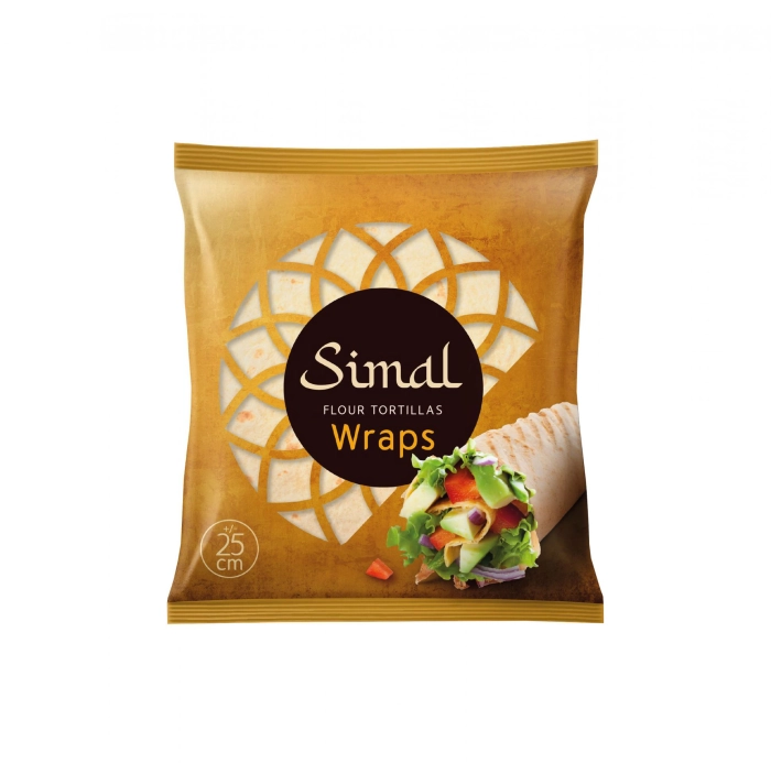 Simal dürüm tortilla 25cm 18db/csomag 1134g