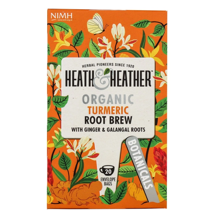 Heath & Heather kurkumagyökér tea 20 filter 30g