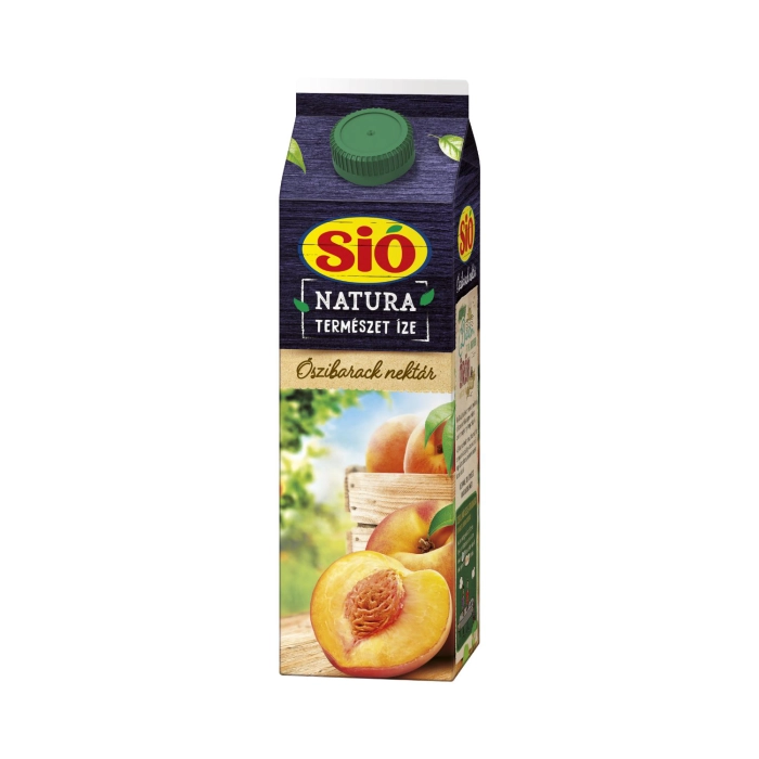 SIÓ Natura őszibarack 50% 1l