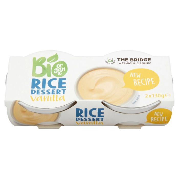 The Bridge bio rizs desszert vaníliás 2*130g