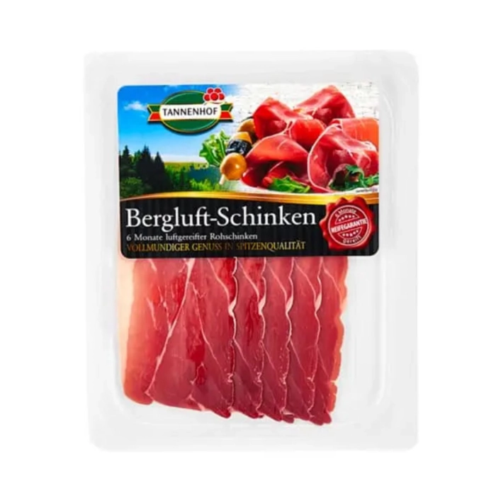 Feketeerdei hegyi sonka szeletelt levegőn szárított 100g