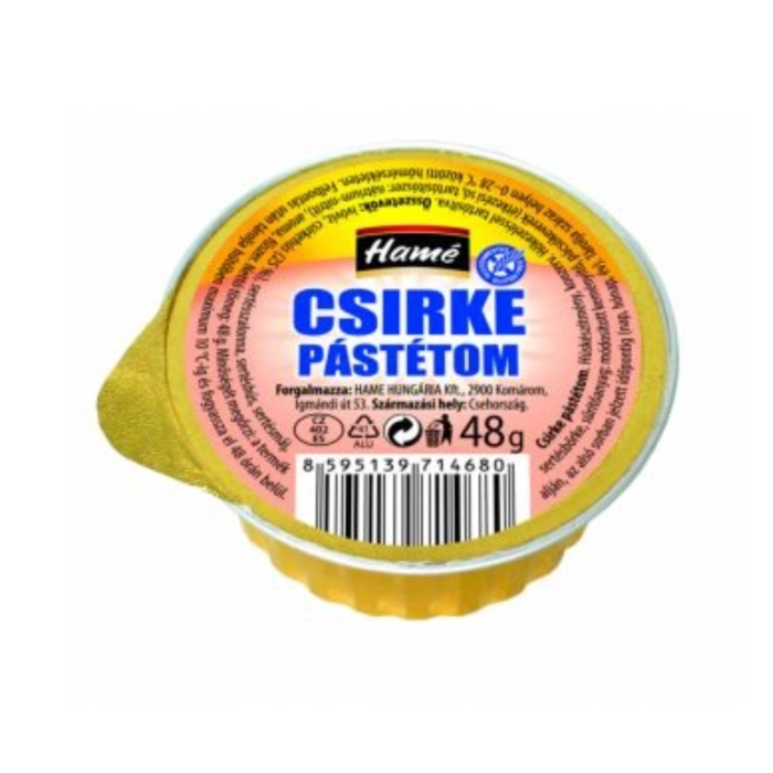 Hamé csirkehús pástétom 48g