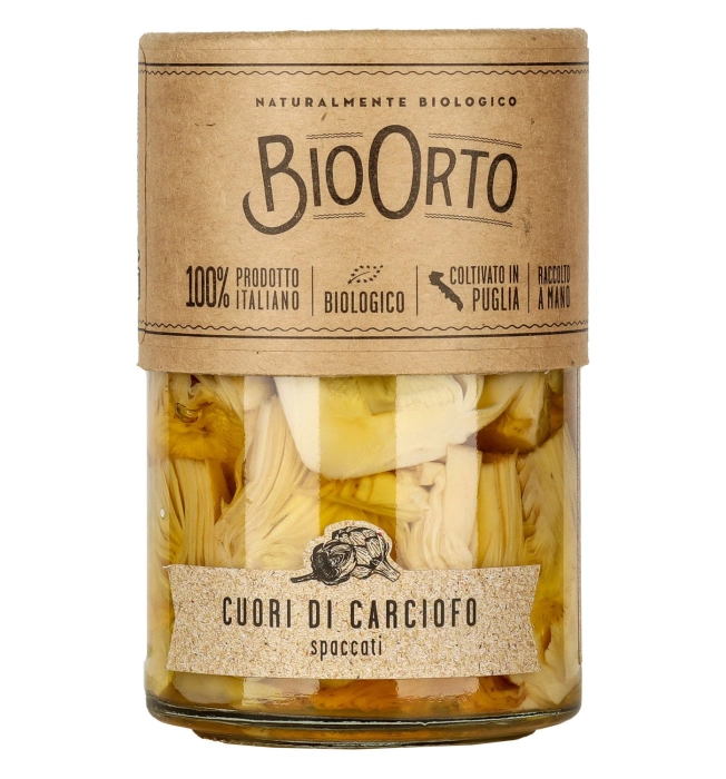 Bio Orto articsókaszív olajban 350g