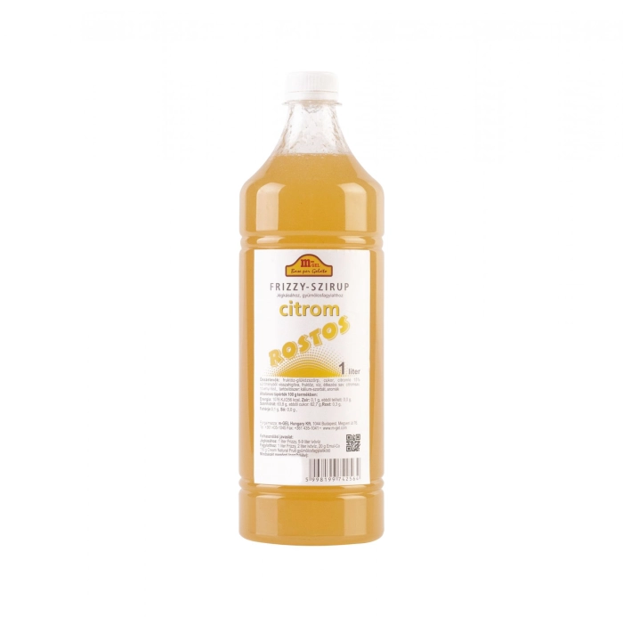 Frizzy jégkása szirup rostos citromos1l