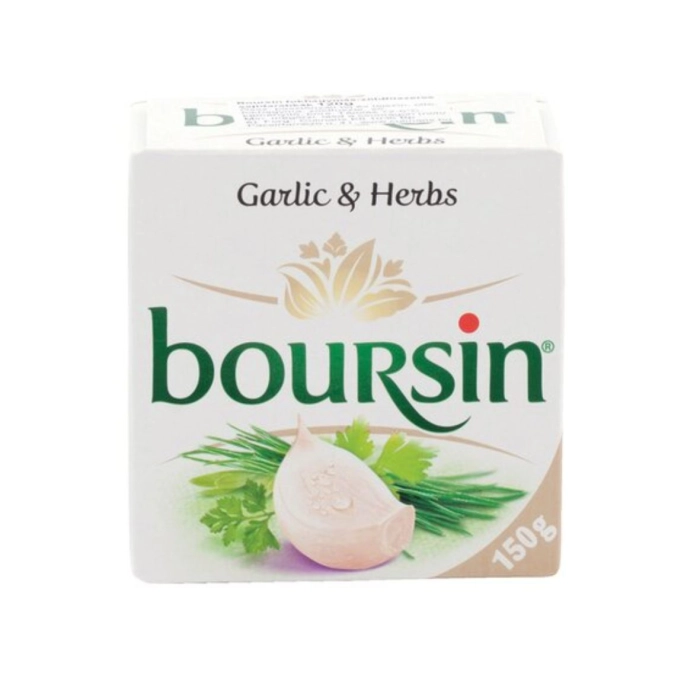 Boursin zöldfűszeres-fokhagymás krémsajt 150g