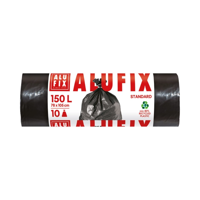 Alufix prémium szemeteszsák PE 150l/10db 34µ
