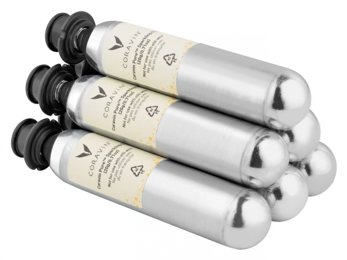 Coravin gázkapszula pezsgőhöz CO2 6db/csomag