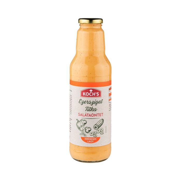 Koch's ezersziget salátaöntet 750ml