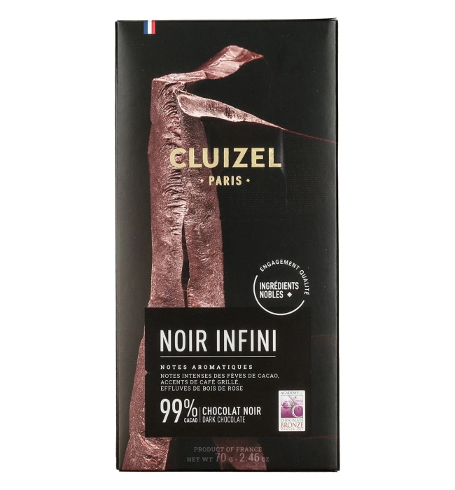 Cluizel étcsokoládé 99% 70g