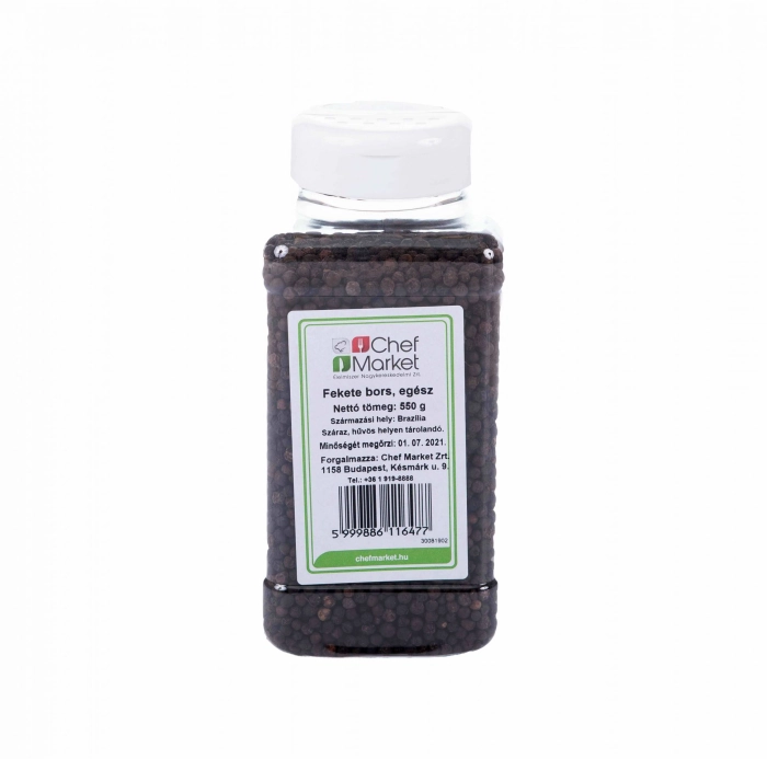 CM feketebors egész PET 550g/1l