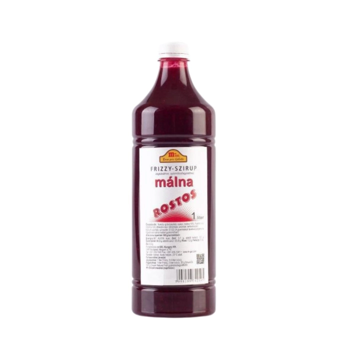 Frizzy jégkása szirup rostos málna 1l