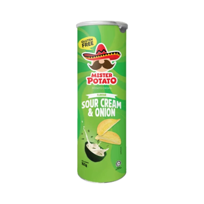 Mister Potato hagymás tejfölös ízű chops 160g