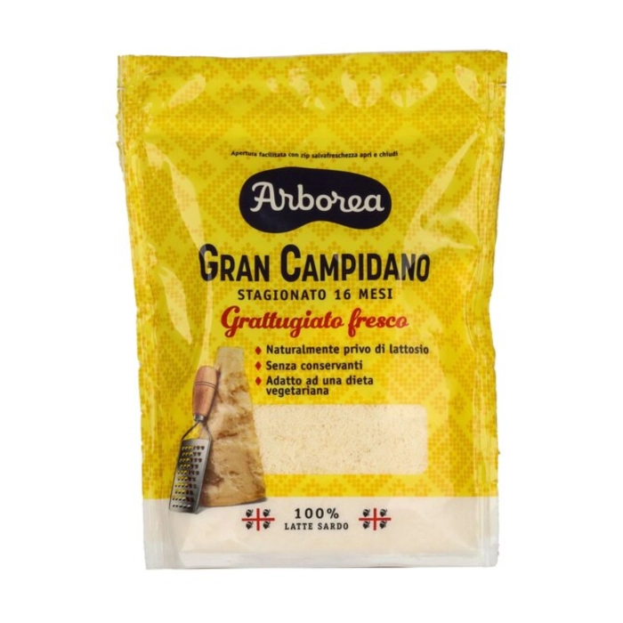 Arborea reszelt kemény sajt 14 hónapos 90g