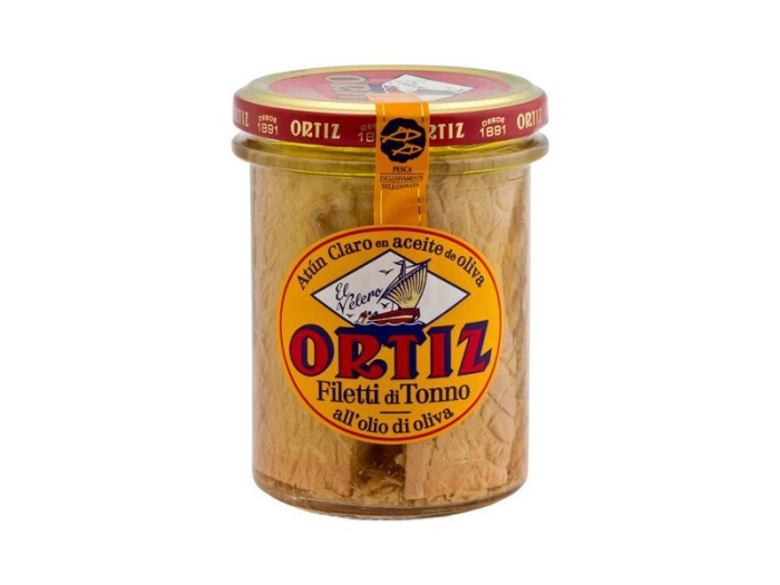 Ortiz Atun Claro tonhal olívaolajban 220g