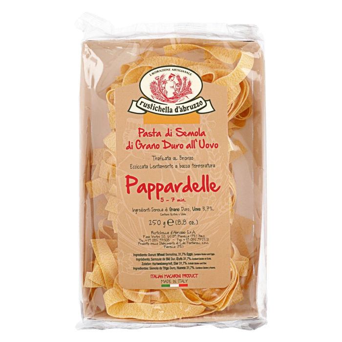 Rustichella Pappardelle tojásos száraztészta 250g