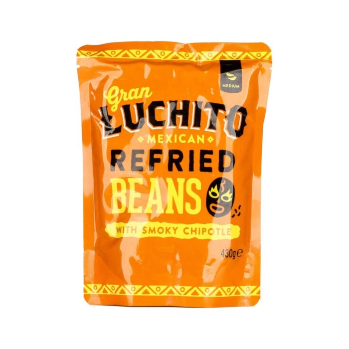 Gran Luchito sült bab füstölt chipotle chilivel 430g