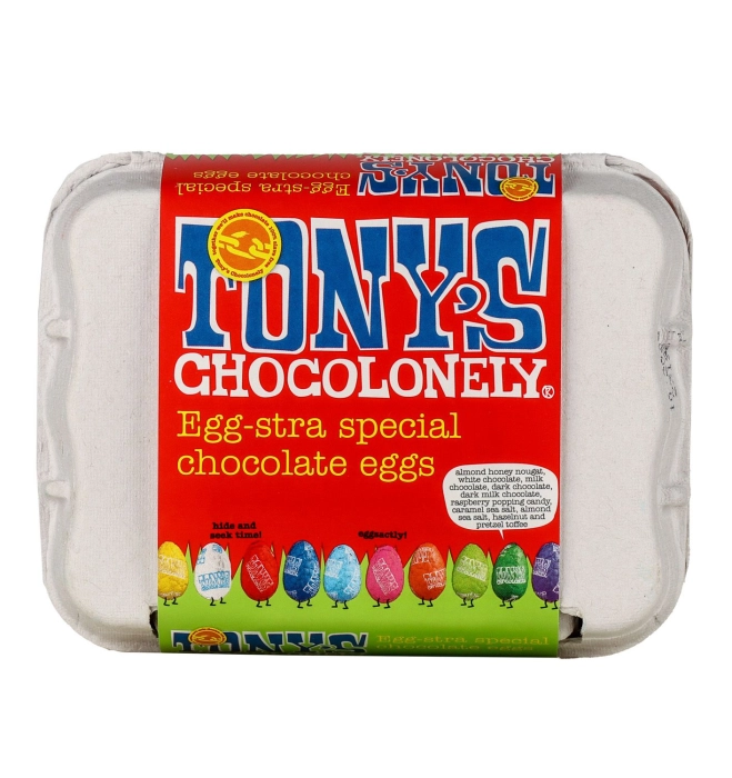 Tony's Chocolonely Egg-stra húsvéti csoki tojások 150g