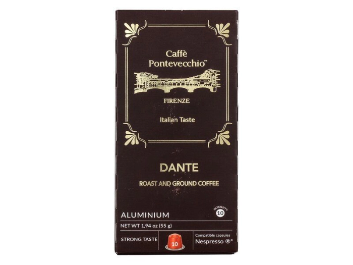 Caffé Pontevecchio Dante kézműves kávé 10db 55g