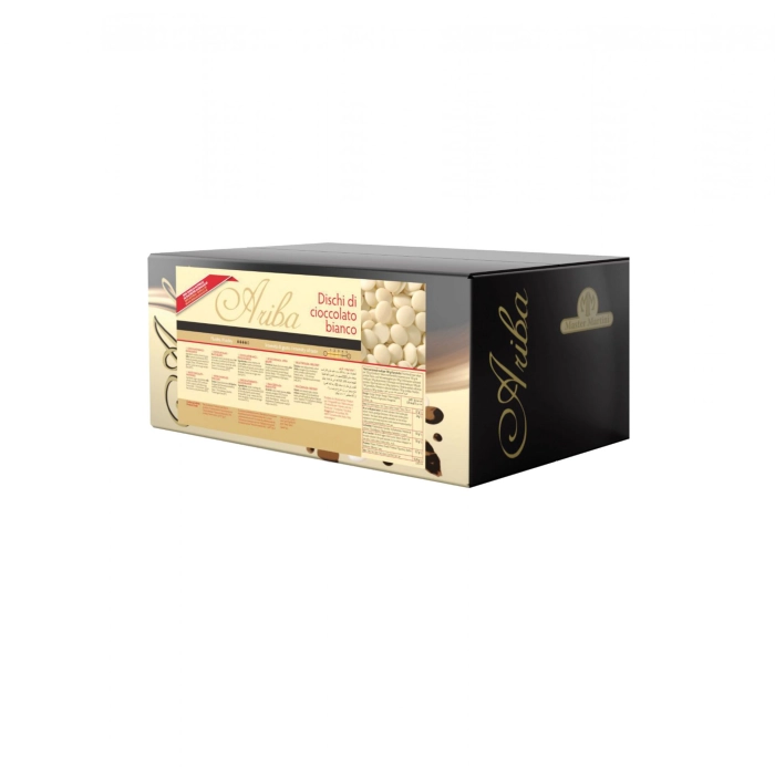 Ariba fehércsokoládé pasztilla 31% 10kg