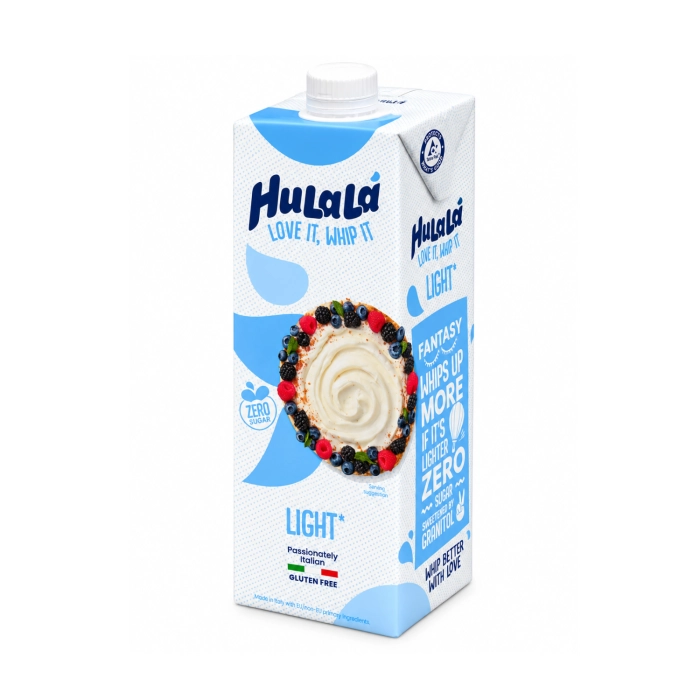 Hulala UHT növényi habalap cukrozatlan 25% 1l