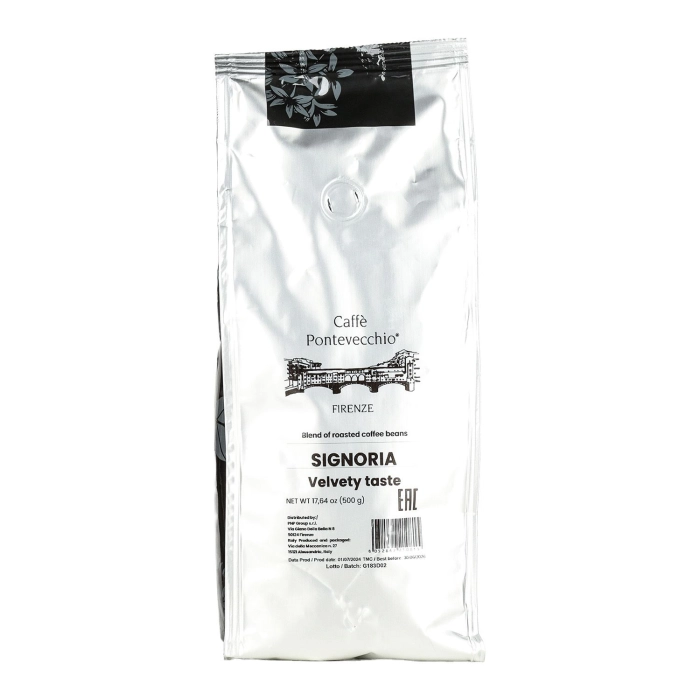 Caffe' Pontevecchio Signoria pörkölt szemes kávékeverék 500g