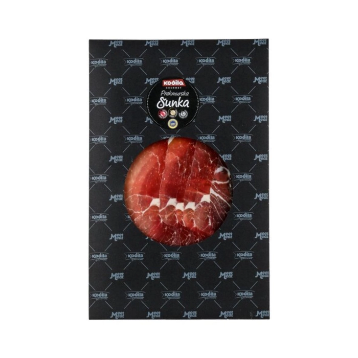 Kodila Gourmet füstölt, szárított, érlelt prekmurska sonka (szeletelt) 120g
