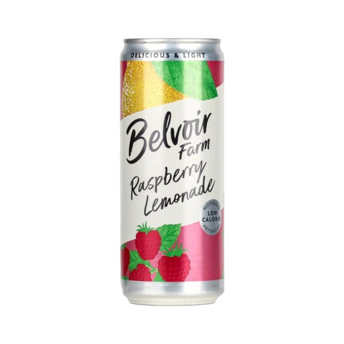 Belvoir málna-citrom ízesítésű szénsavas ital 0,33l