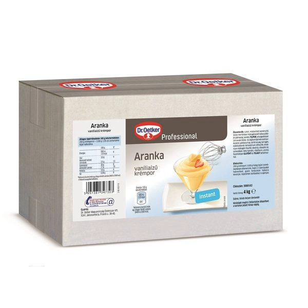 Dr. Oetker Aranka vaníliás hideg krémpor 4kg