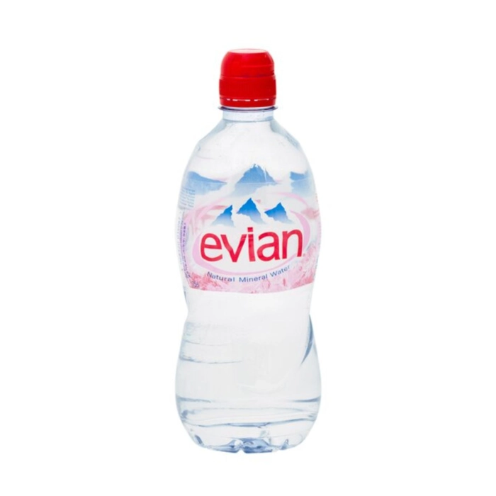 Evian ásványvíz PET sport kupakos 0,75l