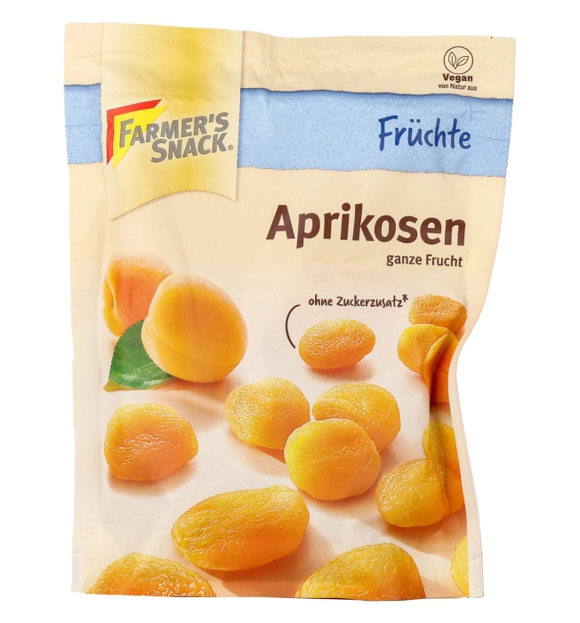 Farmer's Snack bio aszalt sárgabarack (magozott) 150g
